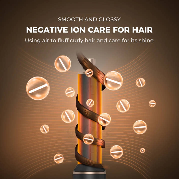 3-in-1 Hair Styling Brush - Dry, Straighten & Curl in Minutes