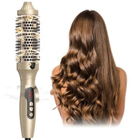 3-in-1 Hair Styling Brush - Dry, Straighten & Curl in Minutes